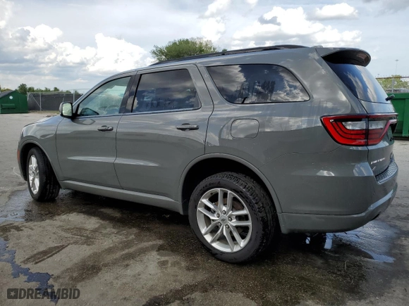 2022 Dodge Durango GT Plus with VIN 1C4RDJDG4NC217291, listed as a Copart auction lot 51595665 with 47,690 mi miles and Clean Title. Bid and sale history available at carsss.com. Image 2.