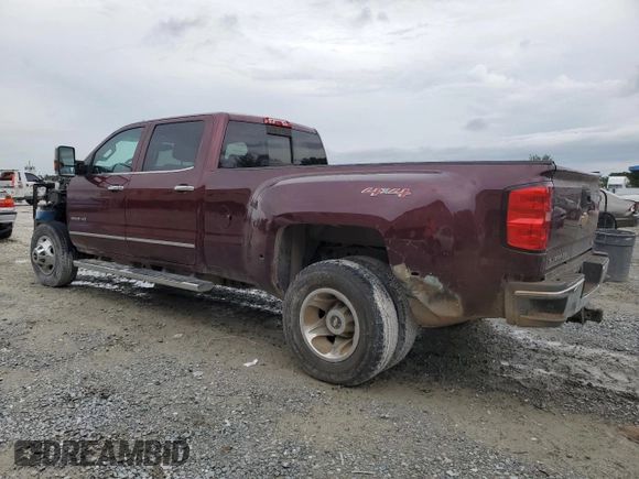 2016 Chevrolet Silverado 3500HD LTZ with VIN 1GC4K0C8XGF159628, listed as a Copart auction lot 74576054 with 0 mi miles and Salvage Title. Bid and sale history available at carsss.com. Image 2.