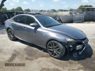 2014 Lexus IS 350 z VIN JTHBE1D26E5009418, wystawiony jako Copart lot #57936215 z przebiegiem 110 766 mil mil oraz Szkoda całkowita • Salvage title. Historia ofert i sprzedaży dostępna na DreamBid. Obrazek 4.