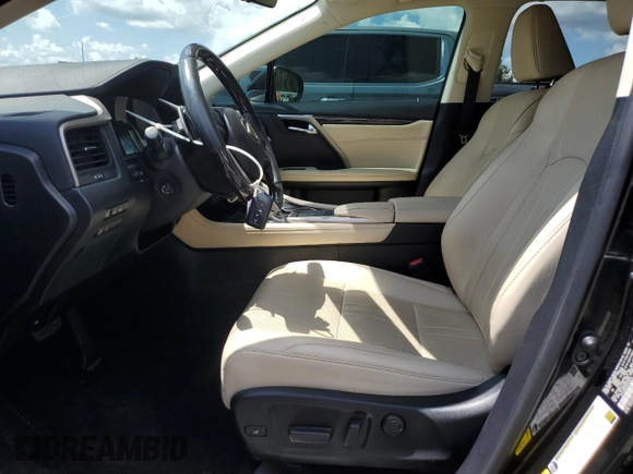 2021 Lexus RX 350 with VIN 2T2JZMDA7MC303675, listed as a Copart auction lot 57057835 with 66,643 mi miles and Salvage title. Bid and sale history available at DreamBid. Image 7.