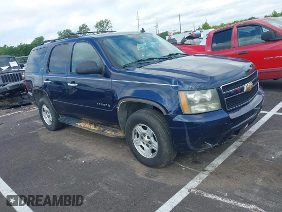 2007 Chevrolet Tahoe LTZ with VIN 1GNFC13J17R171865, listed as a IAAI auction lot 42472292 with 189,136 mi miles and . Bid and sale history available at DreamBid. Image 1.