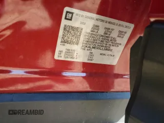 2020 GMC Terrain SLE with VIN 3GKALMEVXLL186911, listed as a Copart auction lot 48308735 with 53,941 mi miles and Salvage Title. Bid and sale history available at carsss.com. Image 13.