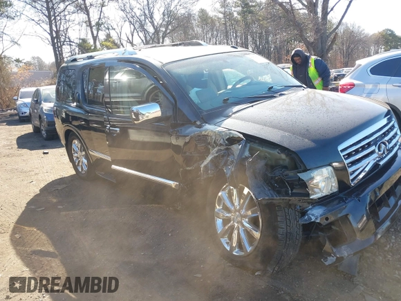 2008 Infiniti QX56 with VIN 5N3AA08C18N913450, listed as a IAAI auction lot 41878022 with 111,365 mi miles and . Bid and sale history available at DreamBid. Image 12.