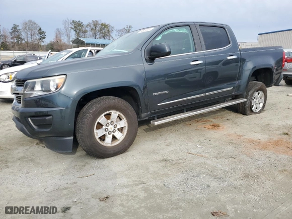 2017 Chevrolet Colorado 2WD WT with VIN 1GCGSBEA0H1244744, listed as a Copart auction lot 80823244 with 64,103 mi miles and Salvage Title. Bid and sale history available at carsss.com. Image 1.