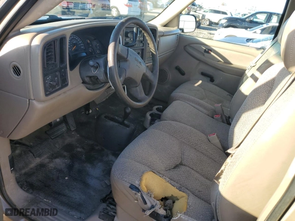2004 GMC Sierra 2500HD Classic Work Truck with VIN 1GTHK24U14E398298, listed as a Copart auction lot 82001464 with 118,535 mi miles and Salvage Title. Bid and sale history available at carsss.com. Image 8.