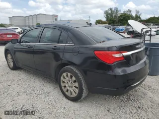 2013 Chrysler 200 LX with VIN 1C3CCBAB0DN733498, listed as a Copart auction lot 50842715 with 128,613 mi miles and Clean Title. Bid and sale history available at carsss.com. Image 2.