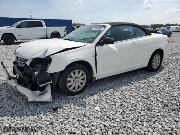 2008 Chrysler Sebring LX with VIN 1C3LC45K78N278208, listed as a Copart auction lot 52154595 with 174,459 mi miles and Salvage Title. Bid and sale history available at carsss.com. Image 1.