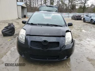 2008 Toyota Yaris with VIN JTDJT923685206123, listed as a Copart auction lot 46846695 with 307,585 mi miles and Salvage Title. Bid and sale history available at DreamBid. Image 5.