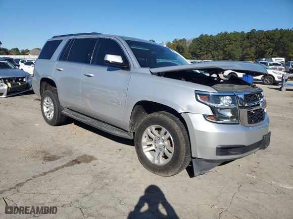 2017 Chevrolet Tahoe LS with VIN 1GNSCAKC0HR348005, listed as a Copart auction lot 80454294 with 158,999 mi miles and Salvage Title. Bid and sale history available at carsss.com. Image 4.
