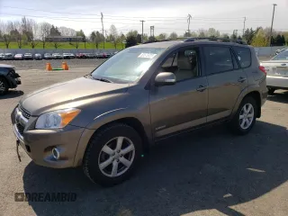 2010 Toyota RAV4 Ltd with VIN JTMDK4DV4AD013224, listed as a Copart auction lot 52075325 with 201,027 mi miles and Salvage Title. Bid and sale history available at carsss.com. Image 1.