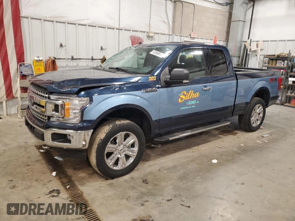 2020 Ford F-150 XL with VIN 1FTFX1E45LFA35528, listed as a Copart auction lot 51899915 with 58,736 mi miles and Salvage Title. Bid and sale history available at carsss.com. Image 1.