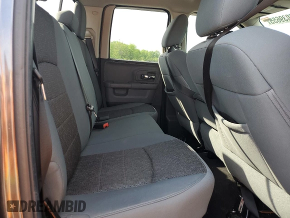 2014 Ram 1500 Big Horn с VIN 1C6RR7GT6ES260041, выставлен на аукционе Copart как лот 56039655 с пробегом 56 317 миль миль и Списание • Salvage title. История ставок и продаж доступна на DreamBid. Изображение 10.