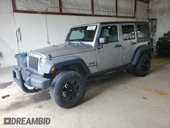 2018 Jeep Wrangler Unlimited Sport S with VIN 1C4HJWDG0JL938462, listed as a Copart auction lot 59862325 with 54,358 mi miles and Salvage title. Bid and sale history available at DreamBid. Image 1.