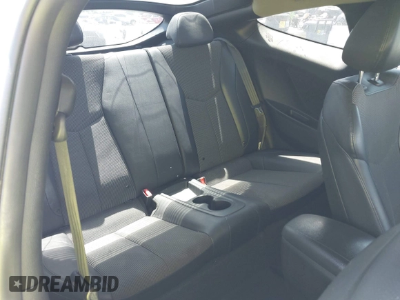 2013 Hyundai Veloster w/Black Int with VIN KMHTC6AD8DU174885, listed as a IAAI auction lot 42408175 with 132,366 mi miles and . Bid and sale history available at DreamBid. Image 8.
