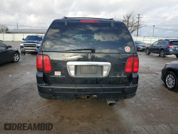 2004 Lincoln Navigator Luxury with VIN 5LMFU28R24LJ15449, listed as a Copart auction lot 44177095 with 269,923 mi miles and Salvage title. Bid and sale history available at DreamBid. Image 6.