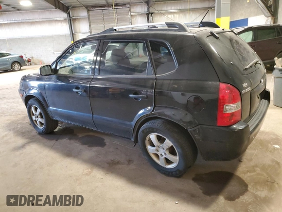 2008 Hyundai Tucson GLS with VIN KM8JM12BX8U873512, listed as a Copart auction lot 53549345 with 125,455 mi miles and Salvage Title. Bid and sale history available at carsss.com. Image 2.