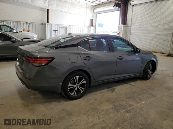 2023 Nissan Sentra SV with VIN 3N1AB8CV9PY286129, listed as a Copart auction lot 53492715 with 20,853 mi miles and Salvage Title. Bid and sale history available at DreamBid. Image 3.