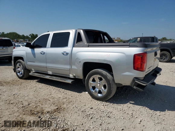 2017 Chevrolet Silverado 1500 LTZ with VIN 3GCPCSEJ5HG402865, listed as a Copart auction lot 69656594 with 121,087 mi miles and Salvage Title. Bid and sale history available at DreamBid. Image 2.