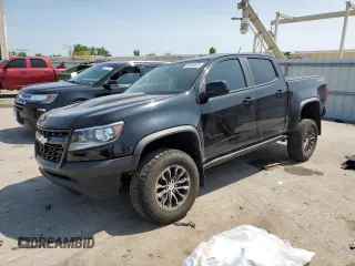 2017 Chevrolet Colorado 4WD ZR2 with VIN 1GCGTEEN4H1264688, listed as a Copart auction lot 58984875 with 95,862 mi miles and Salvage title. Bid and sale history available at DreamBid. Image 1.
