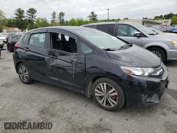 2015 Honda Fit EX-L z VIN 3HGGK5H89FM701322, wystawiony jako Copart lot #56565885 z przebiegiem 195 154 mil mil oraz Szkoda całkowita • Salvage title. Historia ofert i sprzedaży dostępna na DreamBid. Obrazek 4.