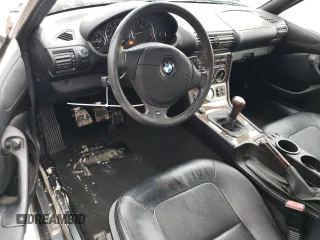 2000 BMW Z3 2.5L with VIN WBACH9349YLF91237, listed as a Copart auction lot 84605174 with 69,997 mi miles and Salvage Title. Bid and sale history available at carsss.com. Image 8.