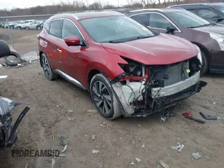2015 Nissan Murano SL with VIN 5N1AZ2MH7FN244256, listed as a IAAI auction lot 41849967 with 85,930 mi miles and . Bid and sale history available at DreamBid. Image 1.