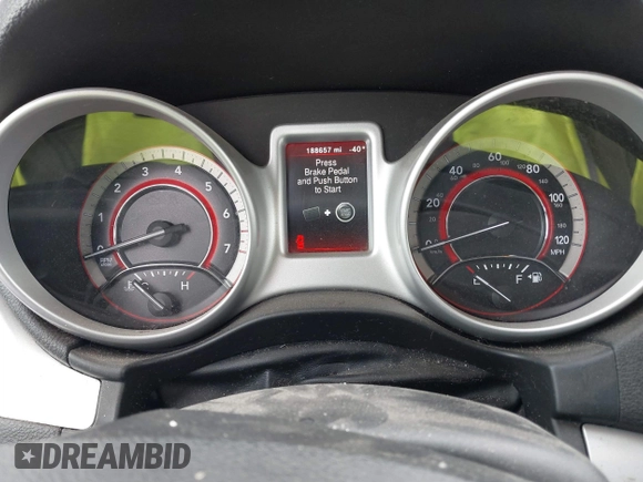 2017 Dodge Journey SE with VIN 3C4PDCABXHT694909, listed as a IAAI auction lot 41640828 with 188,657 mi miles and . Bid and sale history available at DreamBid. Image 7.