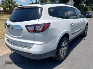 2017 Chevrolet Traverse LS with VIN 1GNKRFED3HJ341144, listed as a Copart auction lot 65771795 with 142,525 mi miles and Clean title. Bid and sale history available at DreamBid. Image 4.