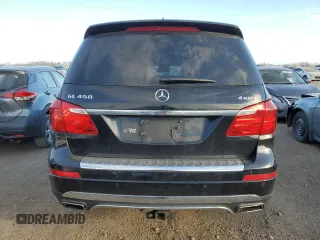 2016 Mercedes-Benz GL with VIN 4JGDF6EE6GA694894, listed as a Copart auction lot 83634044 with 211,142 mi miles and Salvage Title. Bid and sale history available at carsss.com. Image 6.