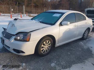 2010 Mitsubishi Galant FE with VIN 4A32B2FFXAE008683, listed as a IAAI auction lot 41297243 with 261085 miles. Bid and sale history available at carsss.com. Image 19.