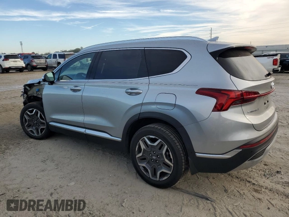 2022 Hyundai Santa Fe Limited with VIN 5NMS44AL3NH448754, listed as a Copart auction lot 87461164 with 47,134 mi miles and Salvage Title. Bid and sale history available at carsss.com. Image 2.