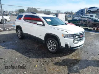 2021 GMC Acadia SLT with VIN 1GKKNML41MZ220673, listed as a IAAI auction lot 41591056 with 88,533 mi miles. Bid and sale history available at carsss.com. Image 1.