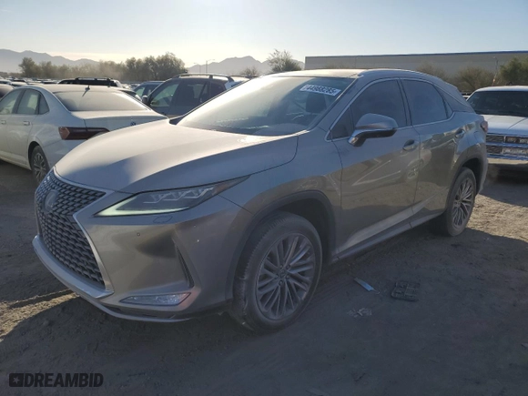 2020 Lexus RX with VIN 2T2JZMDA1LC246310, listed as a Copart auction lot 44988285 with NaN miles and Salvage Title. Bid and sale history available at carsss.com. Image 1.