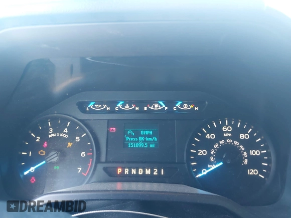 2016 Ford F-150 XL with VIN 1FTEX1CF8GFB29943, listed as a IAAI auction lot 41469600 with 151,099 mi miles and . Bid and sale history available at DreamBid. Image 7.