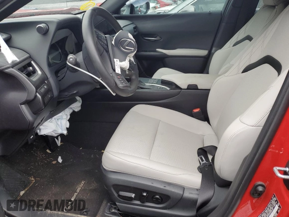 2023 Lexus UX 250h F Sport with VIN JTHB9JBH8P2069930, listed as a Copart auction lot 45288754 with Not Provided miles and . Bid and sale history available at DreamBid. Image 7.