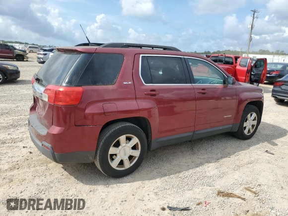 2012 GMC Terrain SLE-2 with VIN 2GKALSEK6C6342375, listed as a Copart auction lot 53983385 with 247,023 mi miles and Salvage Title. Bid and sale history available at DreamBid. Image 3.