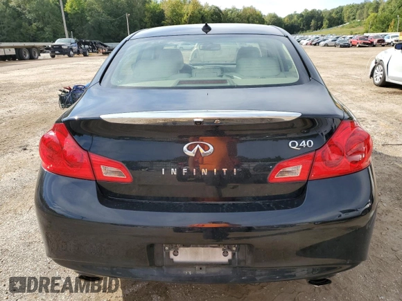 2015 Infiniti Q40 with VIN JN1CV6AP4FM500874, listed as a Copart auction lot 73136164 with 123,993 mi miles and Salvage Title. Bid and sale history available at carsss.com. Image 6.