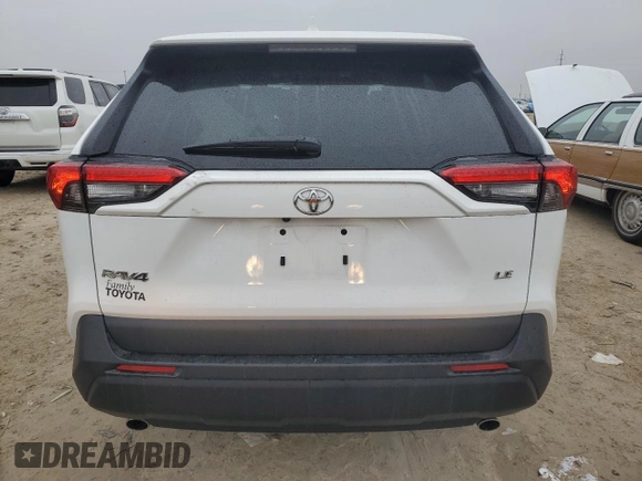 2024 Toyota RAV4 LE with VIN 2T3H1RFV6RC299141, listed as a Copart auction lot 49092075 with 13,045 mi miles and Salvage Title. Bid and sale history available at carsss.com. Image 6.