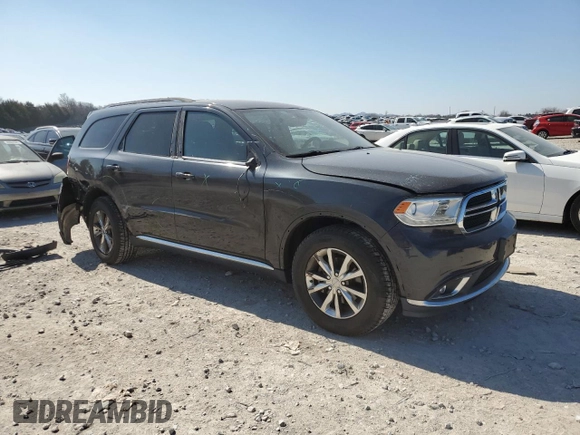2016 Dodge Durango Limited with VIN 1C4RDHDG8GC308544, listed as a Copart auction lot 48218835 with 55,088 mi miles and Salvage title. Bid and sale history available at DreamBid. Image 4.