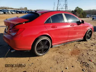 2016 Mercedes-Benz CLA with VIN WDDSJ4EB7GN289579, listed as a Copart auction lot 38392543 with 105,335 mi miles. Bid and sale history available at carsss.com. Image 3.