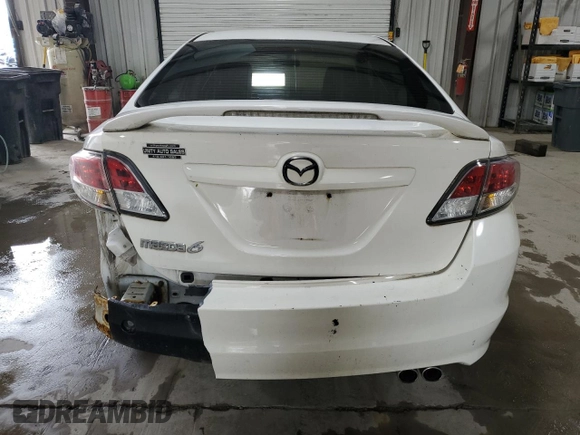 2010 Mazda 6 i Sport with VIN 1YVHZ8BH8A5M42047, listed as a Copart auction lot 51995225 with 187,217 mi miles and Salvage Title. Bid and sale history available at carsss.com. Image 6.