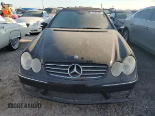 2005 Mercedes-Benz CLK 500 with VIN WDBTK75J65F161649, listed as a Copart auction lot 75284434 with Not Provided miles and Salvage Title. Bid and sale history available at DreamBid. Image 5.