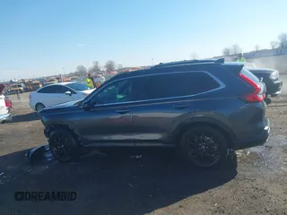 2024 Honda CR-V Sport with VIN 7FARS5H55RE031391, listed as a IAAI auction lot 41662628 with 16,140 mi miles and . Bid and sale history available at DreamBid. Image 14.