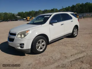 2011 Chevrolet Equinox LT w/2LT with VIN 2GNALPEC0B1332316, listed as a Copart auction lot 53166685 with 107,162 mi miles and Salvage Title. Bid and sale history available at carsss.com. Image 1.