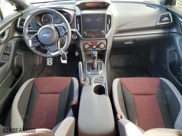 2021 Subaru Impreza Sport with VIN 4S3GKAM60M3605010, listed as a Copart auction lot 46647044 with 0 mi miles and Salvage Title. Bid and sale history available at carsss.com. Image 8.
