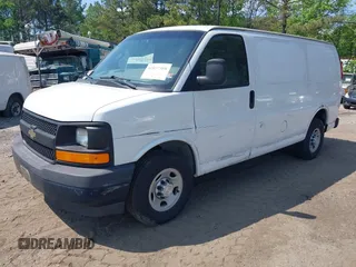 2017 Chevrolet Express Cargo Van with VIN 1GCWGAFF2H1133906, listed as a IAAI auction lot 42037388 with 218,601 mi miles. Bid and sale history available at carsss.com. Image 17.