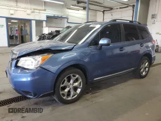 2016 Subaru Forester 2.5i Touring with VIN JF2SJAVC1GH546186, listed as a Copart auction lot 53495325 with 90,983 mi miles and Salvage Title. Bid and sale history available at carsss.com. Image 1.