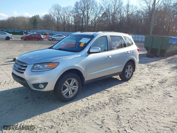 2012 Hyundai Santa Fe Limited with VIN 5XYZK3AB2CG104071, listed as a IAAI auction lot 41237756 with 223,076 mi miles. Bid and sale history available at carsss.com. Image 17.
