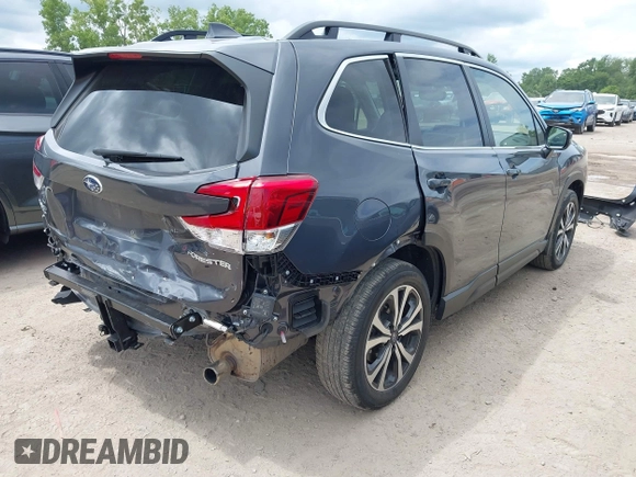 2023 Subaru Forester Limited with VIN JF2SKAPC8PH511882, listed as a IAAI auction lot 42781302 with 22,450 mi miles and . Bid and sale history available at DreamBid. Image 4.