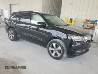 2014 Acura MDX with VIN 5FRYD3H28EB006263, listed as a Copart auction lot 51949765 with 118,777 mi miles and Salvage Title. Bid and sale history available at carsss.com. Image 4.